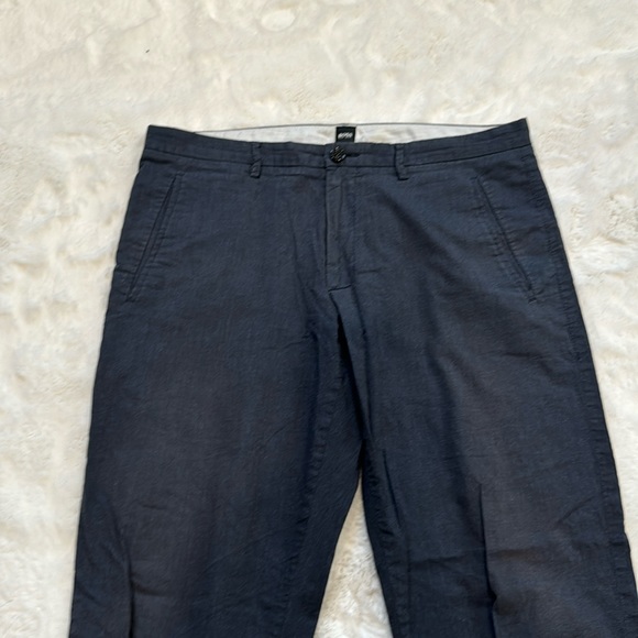 Hugo Boss Men’s Lightweight Italian Jogger Pants Charcoal 32 - Picture 1 of 8